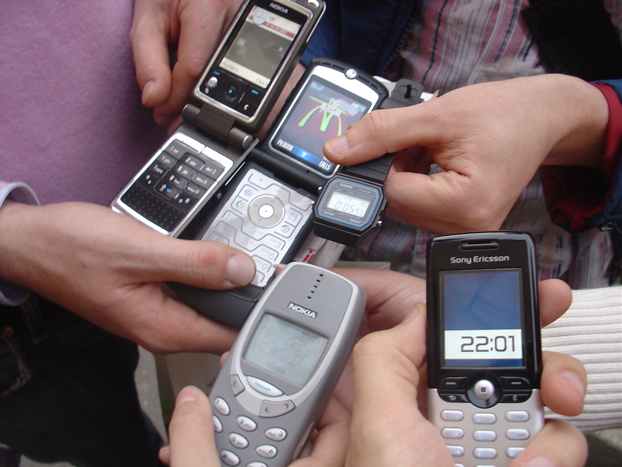 old phones